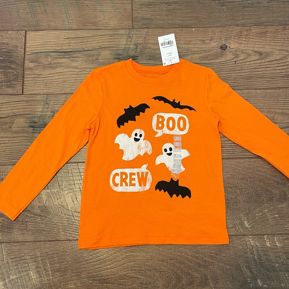 Carter’s Boo Crew Halloween Shirt 2T